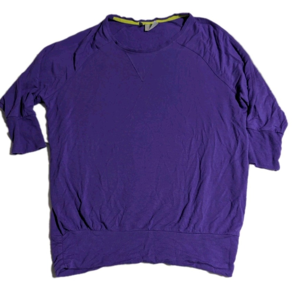 Athleta Purple Dolman Sleeve Pullover Sweatshirt Women's‎ Small